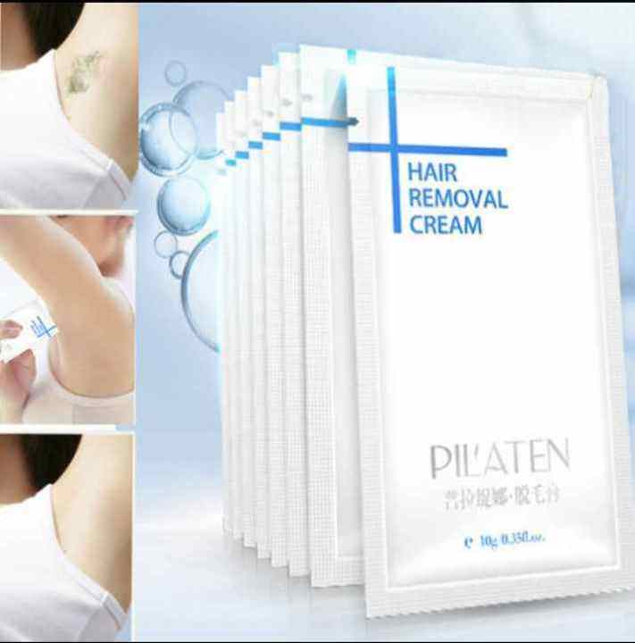 Pilaten Hair Removal Cream , Easy to use shave no more , harmful hair