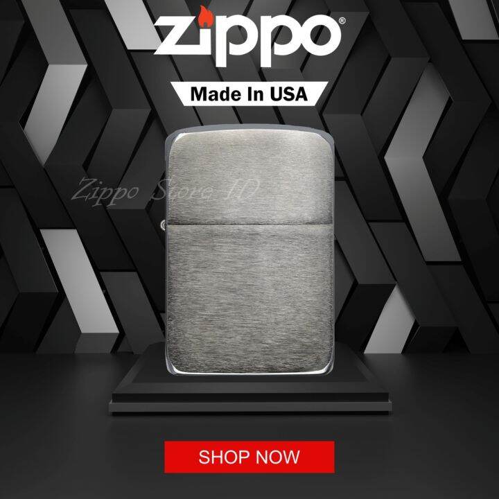 Zippo Black Ice 1941 Replica 24096 Original USA Lazada Indonesia