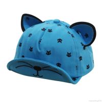 Baby Toddlers Kids Cat Cartoon Print Caps Kids Baseball Hat Sun Cap