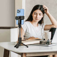 ไม้เซลฟี่+รีโมทถ่ายรูป เป็นขาตั้งในตัว Tabletop holder “K17 Figure” for live broadcast