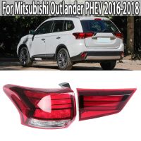 ไฟท้ายกันชนเบรกแบบหลอดไฟไฟท้ายรถสำหรับ Mitsubishi Outlander PHEV 2016 2017 2018