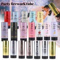 Festive Confetti Cannon Air Compressed Poppers Bridal Wedding Confetti Fireworks Tube Birthday Party Christmas Decor Supplies