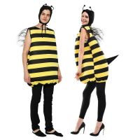 ผู้ใหญ่ Bumble Bee คอสเพลย์เครื่องแต่งกายผู้ชายผู้หญิงฮาโลวีนสัตว์ชุด Carnival อีสเตอร์ Purim แฟนซี Dress