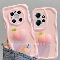 Phone Case เคส Redmi 12 Note12 Pro + Note 12S 11S Note 12 11 Pro Plus 4G 5G เคสสีชมพูมาการองพร้อมหลังซิลิโคนป้องกันเลนส์นูนพีชนิ่มบีบอัด2023