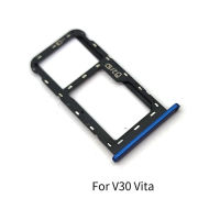 สำหรับ ZTE Blade V30 Vita/V20 สมาร์ทซิมการ์ดที่ใส่ถาดอะแดปเตอร์ซ็อกเก็ตอะไหล่ซ่อม-Luqiande