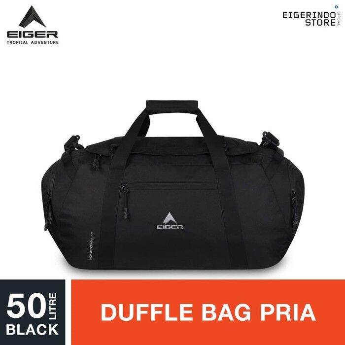 Eiger Hometown Duffle Bag Black 50L Art. 5779 Lazada Indonesia