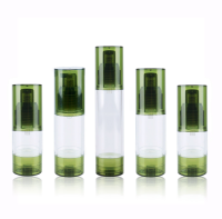 10pcslot 15ml30ml50ml Airless Pump Vacuum Bottle Toiletries Container Refillable Plastic Travel Cosmetic Bottle ml