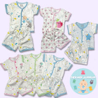 รหัสWA303/2 Little Home Baby เสื้อเด็กอ่อนเลือกลายได้ (0-3ด.) ผ้าCotton เสื้อเด็กแรกเกิดผูกหน้า เสื้อเด็กอ่อน เสื้อเด็กแรกเกิด ราคาถูก ชุดCT LTกระดุม