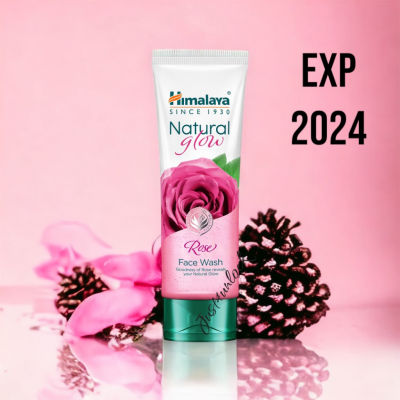 Himalaya Natural Glow Rose Face Wash 50 ml.