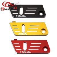 แฟลร์☞✑สำหรับ Honda Rebel CMX 500 300 CMX500 CMX300 REBEL500อุปกรณ์เสริม REBEL300เคสป้องกันถังน้ำมันฝากระปุกน้ำมันไฮดรอลิกเบรกหลัง