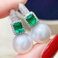 SINZRY New Cubic Zircon Australian Shell Pearl Crystal Elegant Dangle Earrings Top Quality