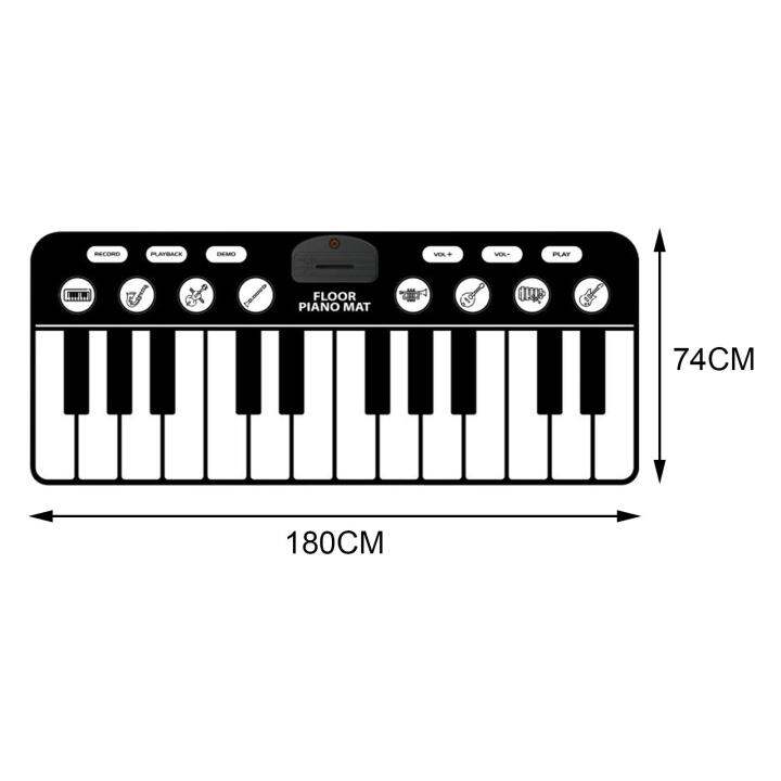 dolity-เปียโนดนตรีพรมปูพื้นของเล่นสำหรับเต้นสำหรับเด็ก1-2-3-4-5ปี