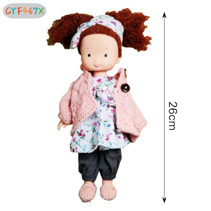 cyf-ตุ๊กตา-waldorfs-งานหัตถกรรมตุ๊กตาวันเกิดเด็กทารกผู้หญิงของเล่นตุ๊กตาของขวัญ