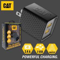 CAT® DUAL USB AC WALL ADAPTER 3.4 AMP