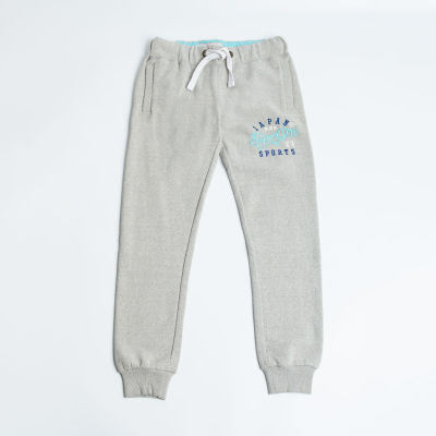 SUPERDRY APPLIQUE SLIM JOGGER กางเกงจ๊อกกิ้ง กางเกงสเวต สำหรับผู้หญิง สี Light Grey Snowy Marl