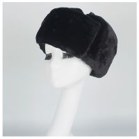 E Donne E Degli Uomini Di Inverno Caldo Di Spessore Russo Cappello Di Pelliccia Di Coniglio Colbacco Bacco Bappello Del Earflap Trapper Di Cuoio Cappello Ecchappello