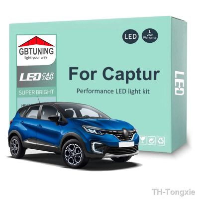 【LZ】✶✔✁  10Pcs LED Interior Light Bulb Kit For Renault Captur 2013-2020 Car LED Reading Dome Trunk Vehicle Lamp Canbus Error Free 100