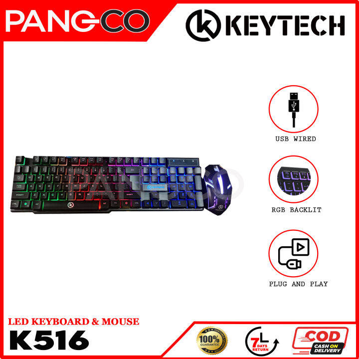 keytech keyboard and mouse