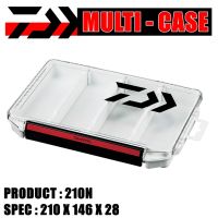 ส่งฟรี DAIWA MULTI-CASE 210T,210N กล่องใส่เหยื่อไฮโซ สไตล์เรซซิ่ง ขนาดพกพา ของแท้ 100% ใส่เป๋าก็ได้ ใส่กล่องก็ได้ แจ่มฝุดๆๆๆ กล่องใส่ของ