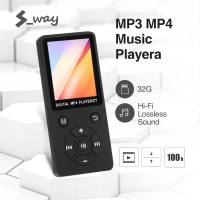 S-Way MP3 เครื่องเล่นเพลงดิจิตอลเครื่องเล่นเพลง lossless Audio Video Player รองรับ e-book FM บันทึกการ์ด TF