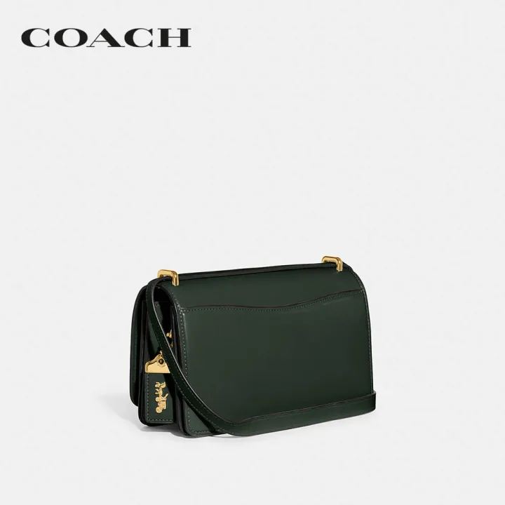 coach-กระเป๋าสะพายไหล่ผู้หญิงรุ่น-bandit-shoulder-bag-สีเขียว-cc416-b4rft