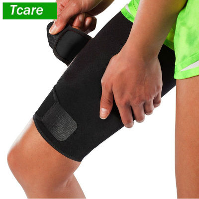 Tcare ปรับต้นขารั้งสนับสนุน,Quadriceps สนับสนุนและต้นขาห่อ U Nisex ระบายอากาศลื่นเอ็นร้อยหวายการบีบอัดแขน