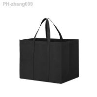 Reusable Non-woven Shopping Bag Large Capacity Foldable Travel Storage Bags Female Handbag Grocery Tote Eco Bag for Women