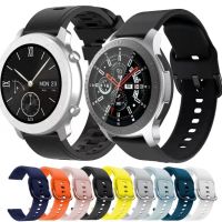 Silicone strap for Samsung Galaxy watch 3/Active 2 42mm/Amazfit Bip for Huawei watch GT2 band for 22mm 20mm color watch buckle