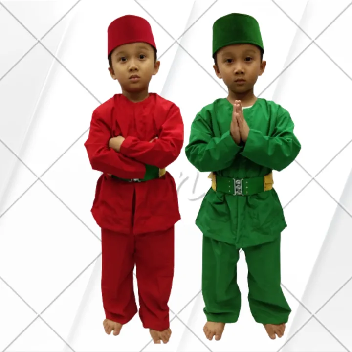 Baju Pangsi Anak Setelan Dan Peci Baju Palang Pintu Baju Tradisional