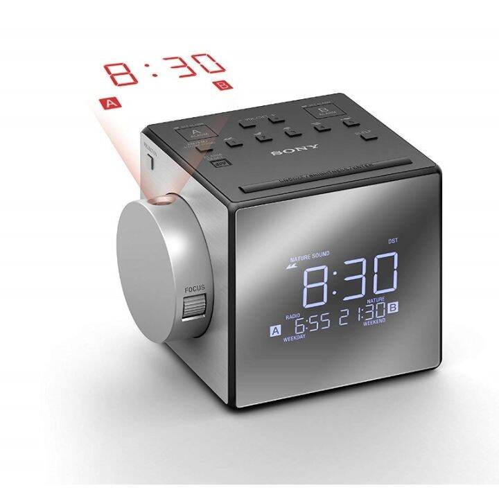 Europe and America mail order SONY Sony ICFC1PJ laser projection clock