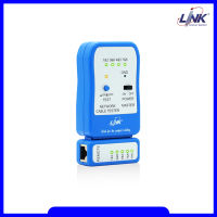 LINK TX-1302 : UTP CABLE TESTER (สีฟ้า)