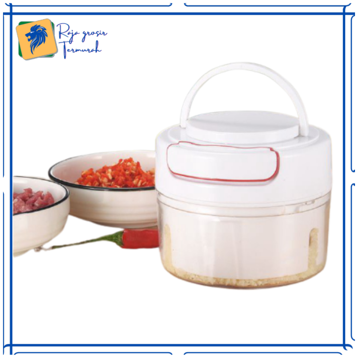 Blender Tangan Mini Speedy Chopper Tarik Penghancur Gilingan Bumbu ...