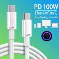 [Fast]JC B-BOX Proสาย PD 100W USB C To Type-C 6A ชาร์จอย่างเร็วโอนถ่ายข้อมูลสำหรับ Xiaomi POCO Samsung Macbook iPad โทรศัพท์2M/1.5M/1M