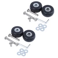 【CW】 4 Sets Of Luggage Suitcase Wheels Axles Deluxe Repair 40Mm