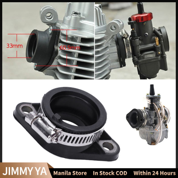 Motorcycle Carb Intake Adapter Boot Flange Carburetor Adapter