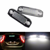 Angrong ป้ายทะเบียน2x Led Lightca237 Led สีขาวสำหรับ Volvo C70 S40 S60 V50 V60 V70 Xc90 Xc60