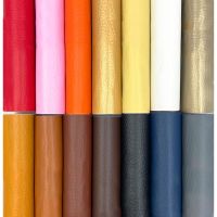 hotx【DT】 Color Self-adhesive Faux Leather Fabric Material Back Stick Repair Sticker Sofa Car Making