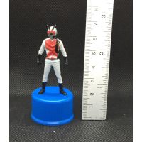 Kamen Rider  V5 ฟิกเกอร์ ฝา ไอ้มดแดง วี 5 Masked Kamen Rider Bottle Cap Collection Rider X no 5 mini Figure Bandai 2004