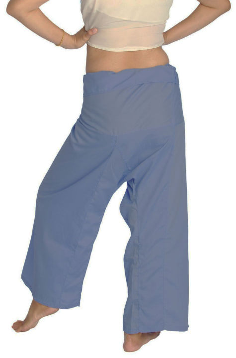fisherman-pant-กางเกงเลย์สีเทา-ผ้าฝ้าย-cotton-เป็นกางเกงลำลอง-สวมใส่สบาย-เก็บปลายทาง