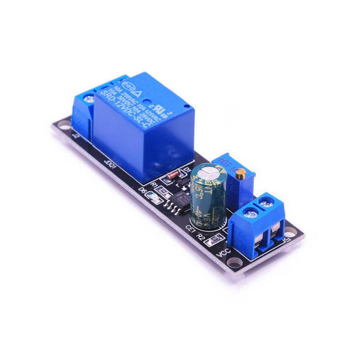 Time Delay Relay Module DC 12V NE555 Timer Delay Relay Switch