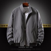 Spring and autumn new mens casual jacket high-quality fashion all-match jacket loose ordinary jacket