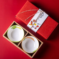 Japanese Ceramic Tableware Set Rice Soup Noodle Salad Bowl Seasoning Small Bowl Hand-painted Underglaze Candy Bowl