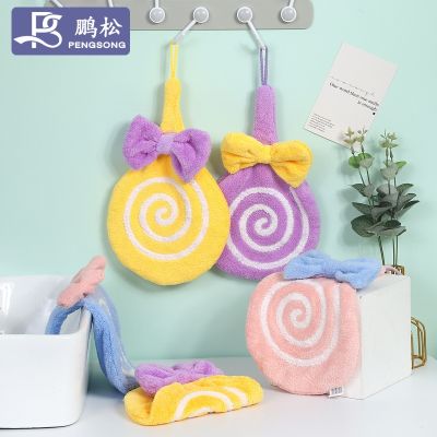 Hand towel facturers whole coral veet hanng hand towel kiten bathroom cartoon cleang hand towel -CSQ2385✻