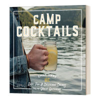 Huayan Original English Original Camp Cocktails Simple, interesting and delicious outdoor drinks hardcover English original books