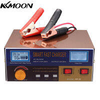 KKmoon เครื่องชาร์จ Ba-Ttery อัตโนมัติอัจฉริยะ12V/24V เครื่องชาร์จแบตเตอรีซ่อมชีพจรพร้อมจอแสดงผลดิจิตอลสำหรับรถยนต์รถจักรยานยนต์แบตเตอรีลิเธียมค้างคาว