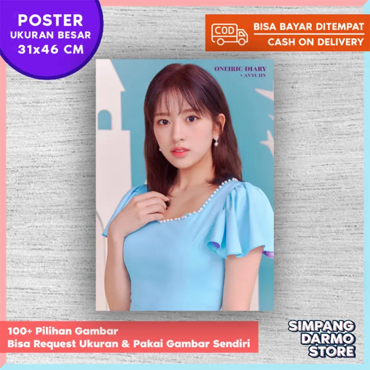 Poster IZONE atau IZONE KPOP Wizone Terbaru Ukuran A4 A3 Besar Kecil
