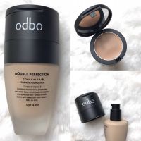 คอนซีลเลอร์+รองพื้น Odbo Double Perfection Concealer + essence foundation No.23 ผิวสองสี ??  [ราคาถูกที่สุดผลิตจากวัตถุดิบคุณภาพดี]