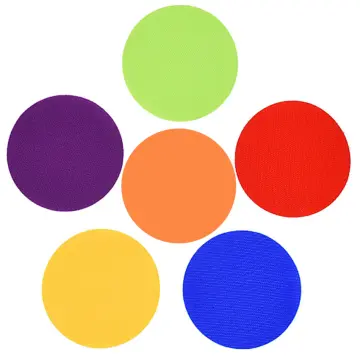 30-pack Of 5-inch Carpet Circles: Spot Markers For Classroom