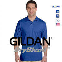 GILDAN® ดรายเบลนด์ เสื้อโปโล - น้ำเงินรอยัล 51C