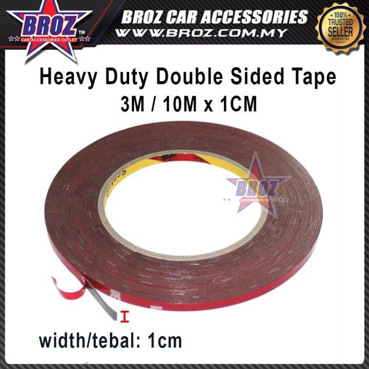Broz Heavy Duty Industrial Double sided Tape For Industrial , Car Plate